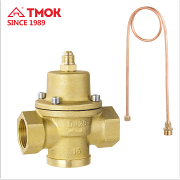 Forged Brass Self-Operated Automatic Differential Pressure Control Valve